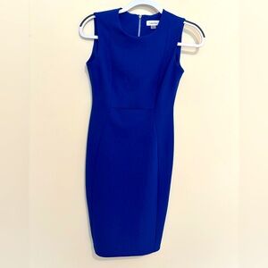 Calvin Klein dress, blue, 4P, new without tags, never worn